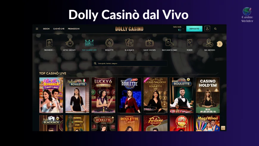 Dolly Casinò dal Vivo