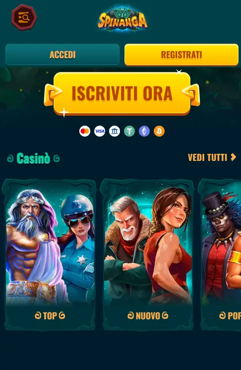 Spinanga Casinò Sito