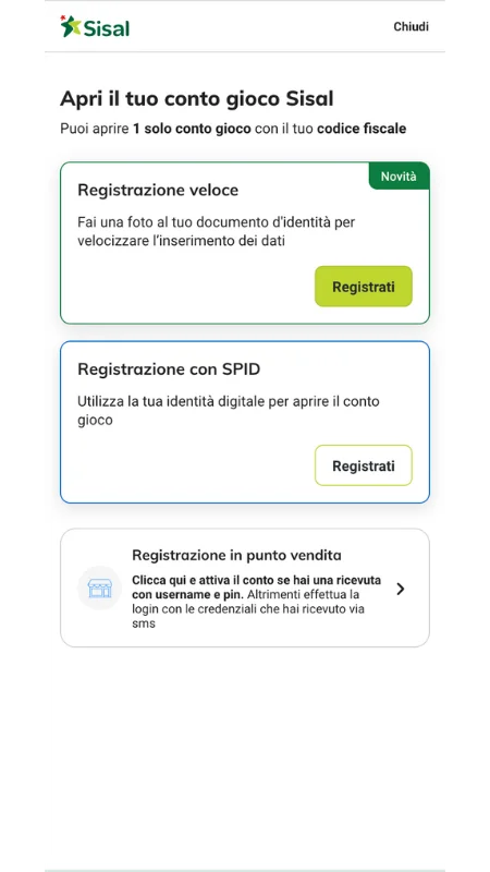 Verifica l’identità