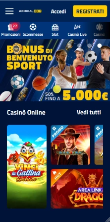 Conferma e inizio