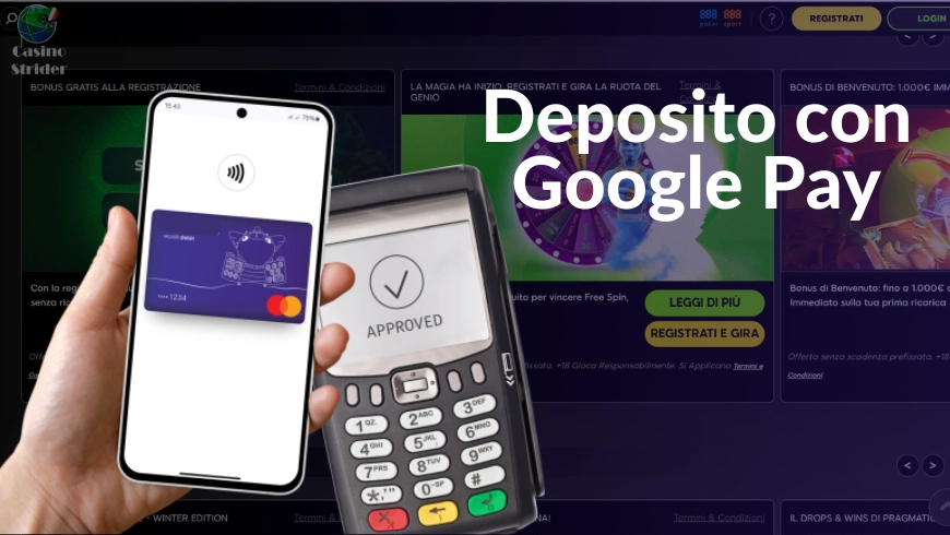Deposito con Google Pay