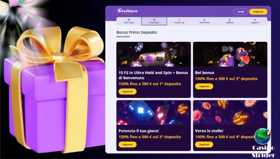 Bonus Stellare Casino