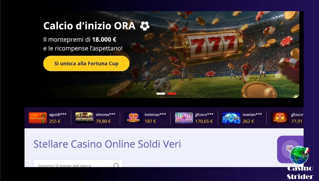 Stellare Casino in breve
